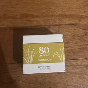 NWT80‎ Acres Lemongrass • OLIVE OIL SOAP • 5.4 OZ / 153G